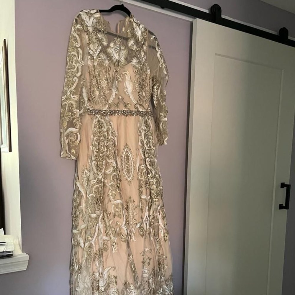 Formal Lace Gown by Terani Couture